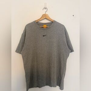 Nike Men's Heather Gray Short Sleeve Tee